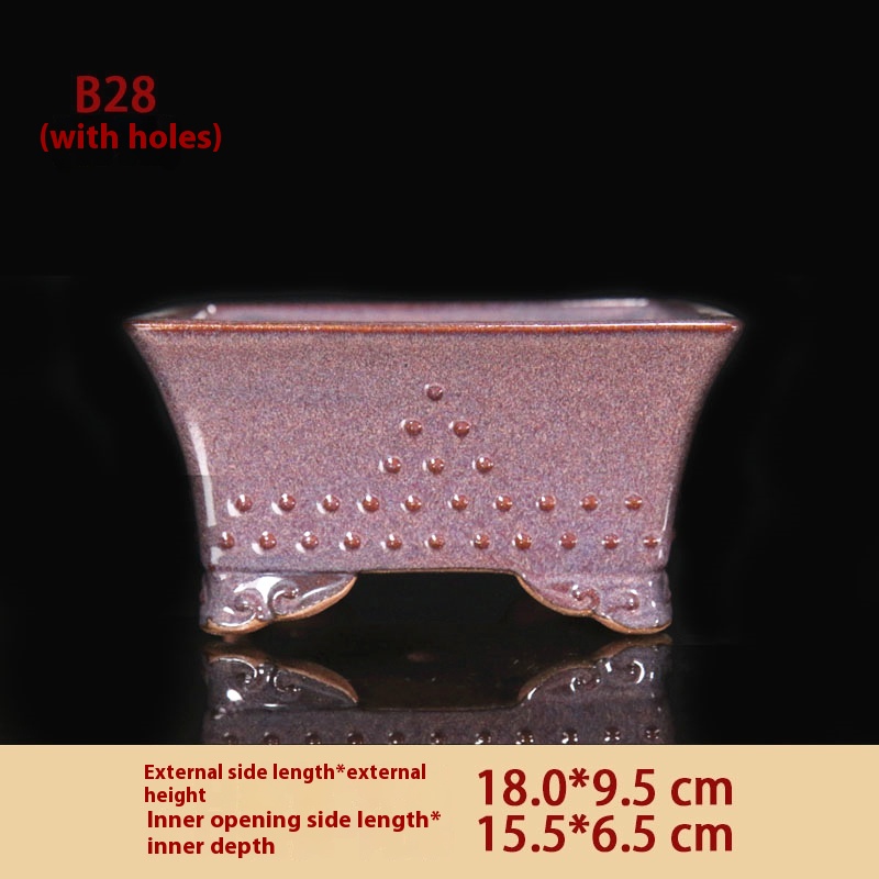 Creative Retro Ceramic Zisha Flowerpot