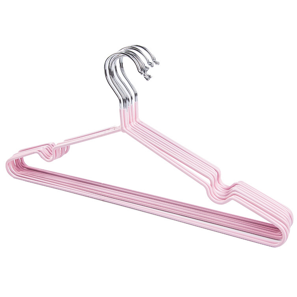 10pcs Non-slip stainless steel hanger