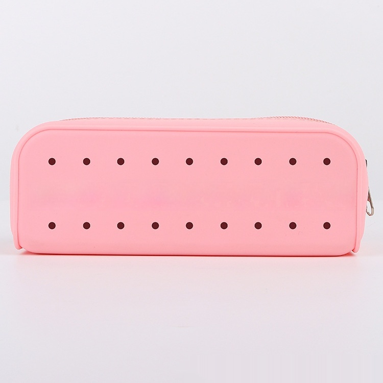 Student Cute Silicone Hole Pencil Case