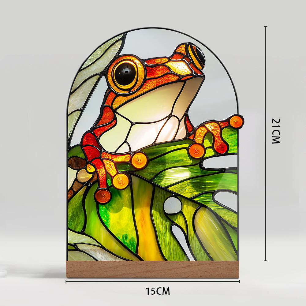 Plant Floral And Landscape Decorative Acrylic Ornaments With A Glass-like Texture - Image 13