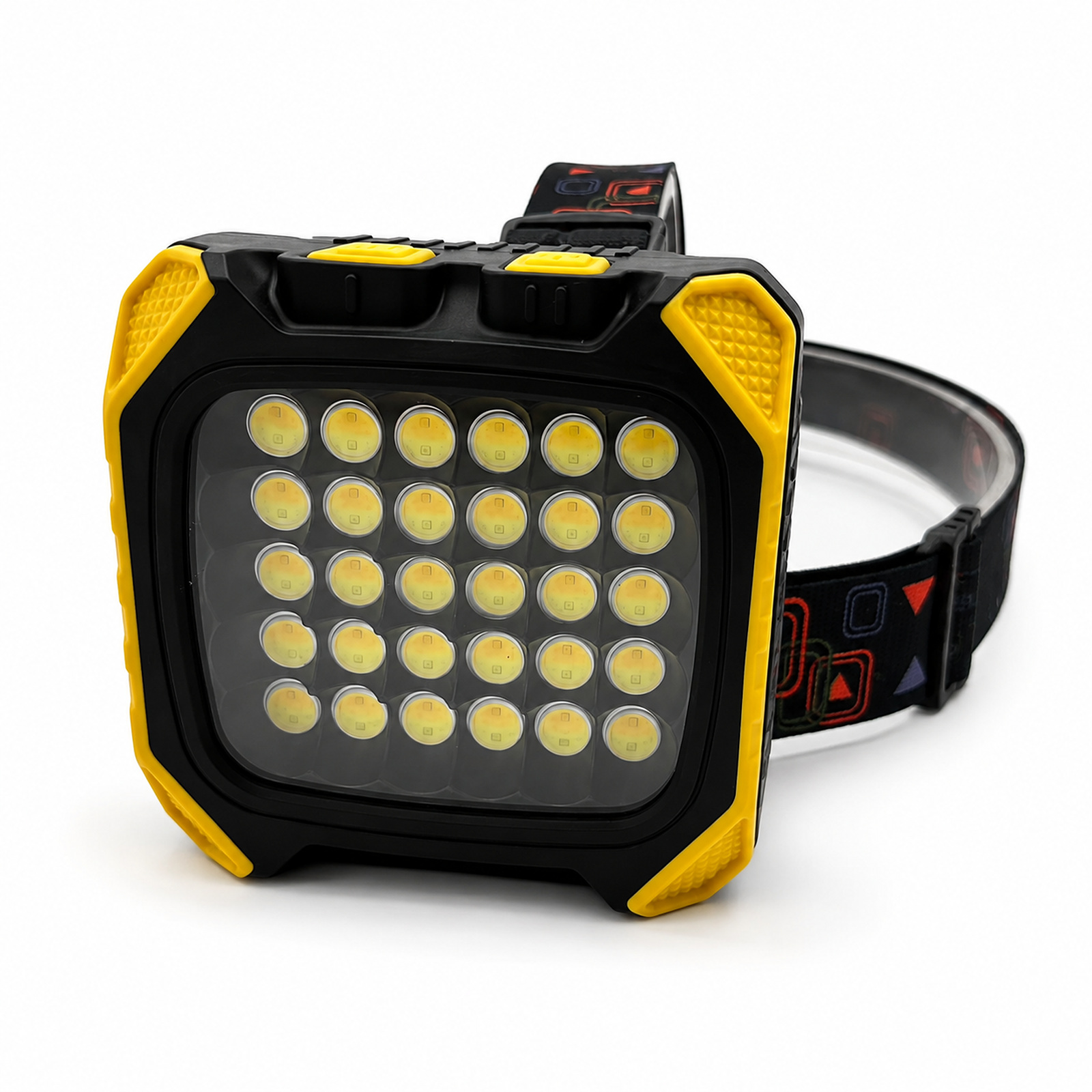 Rechargeable Battery Display Power Bank Function Type C LED Headlamp W6130 8 Blue Headlight Head