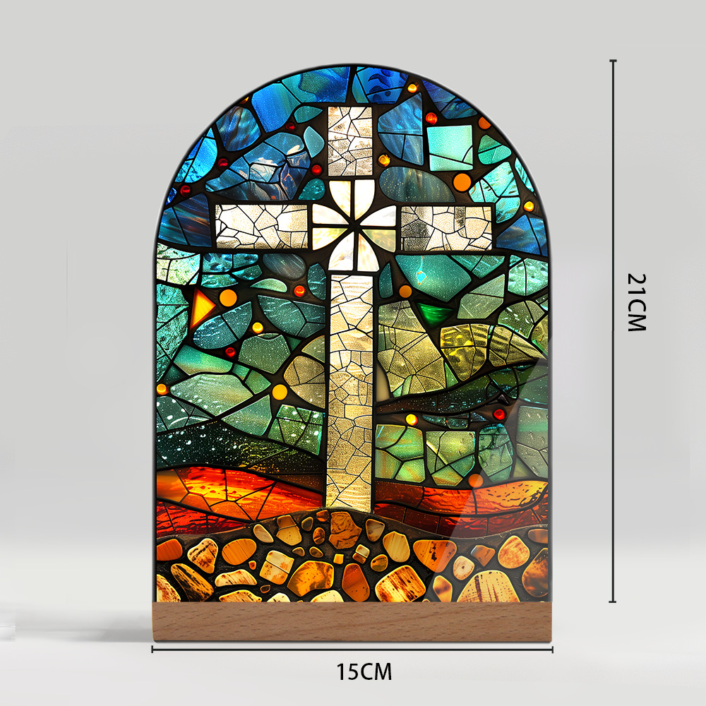 Plant Floral And Landscape Decorative Acrylic Ornaments With A Glass-like Texture - Image 27