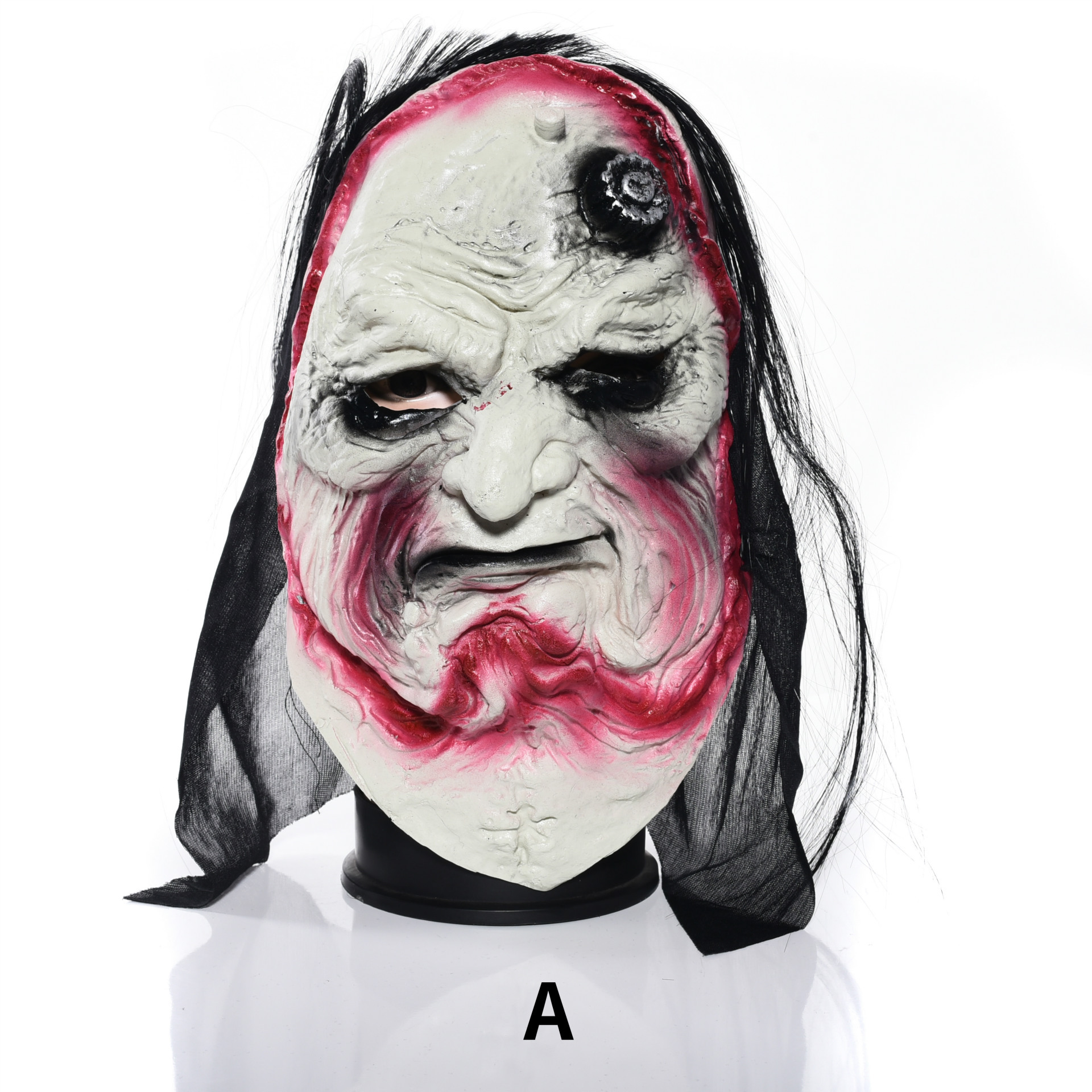 Horror vampire stiff face headgear