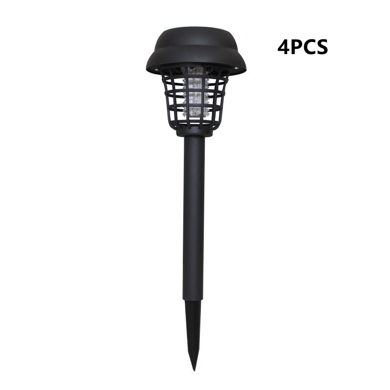 Cross-Border Solar Mosquito Killing Lamp Insecticidal WhiteLight Purple Outdoor Lawn Lamp LED Electronic Mosquito Repellent Lamp - Image 3
