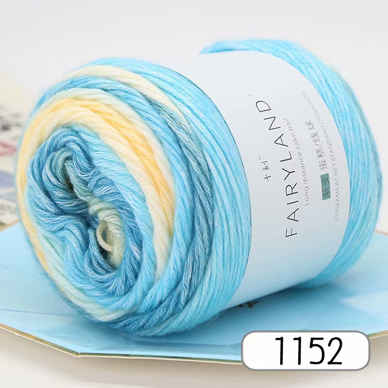 Gradient Cotton Thread Rainbow Hand Woven - Image 10