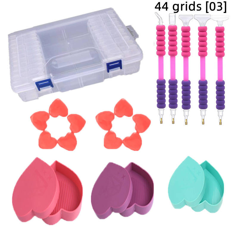 44 Grid Bead Box Spot Drill Package Tool Set - Image 4