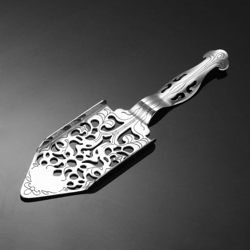 Stainless Steel Hollow Sugar Filter Spoon