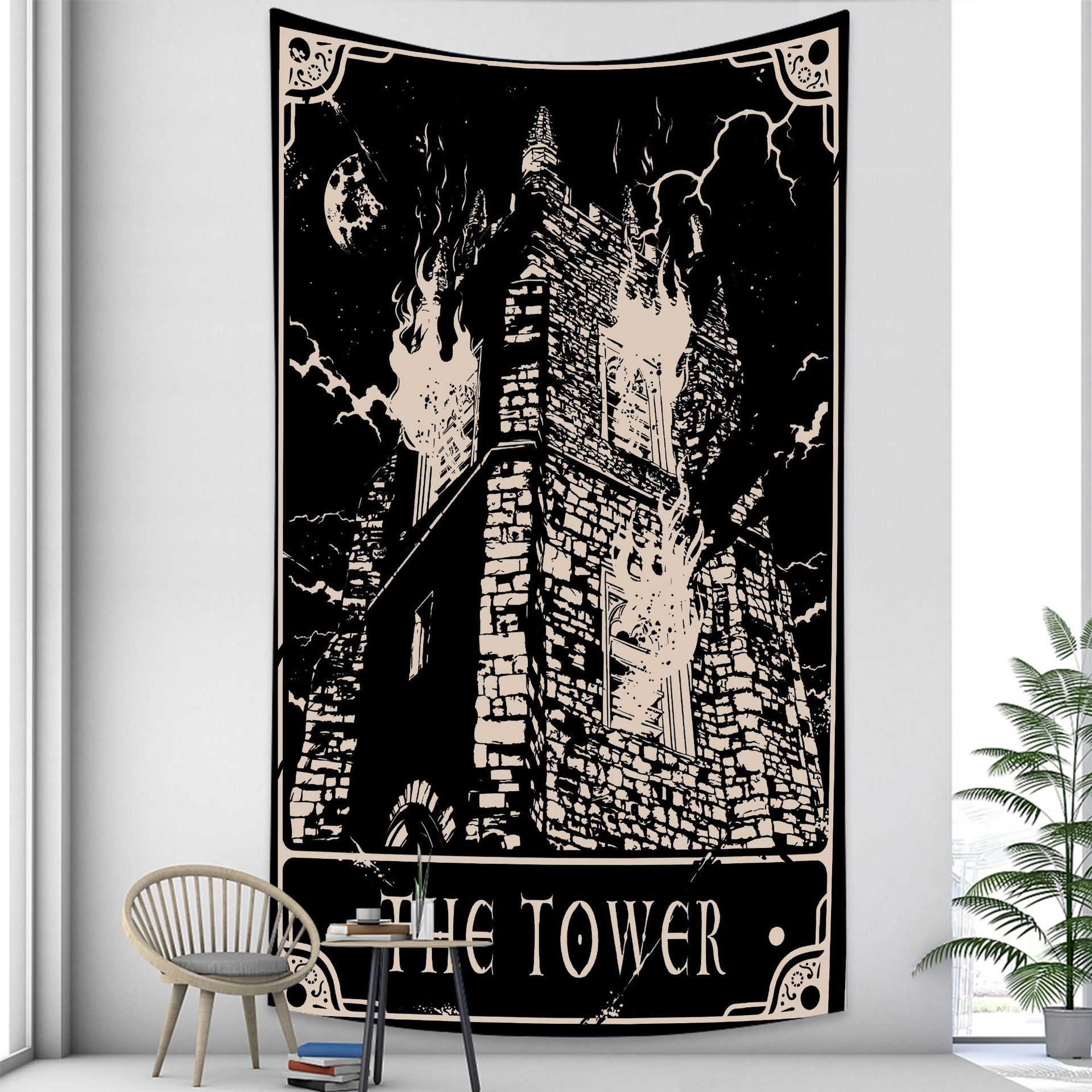 Tarot Brand New Product Indian Mandala Tapestry Witchcraft Tapestry Bohemian Style Decoration Home Decoration Hippie Mattress - Image 8