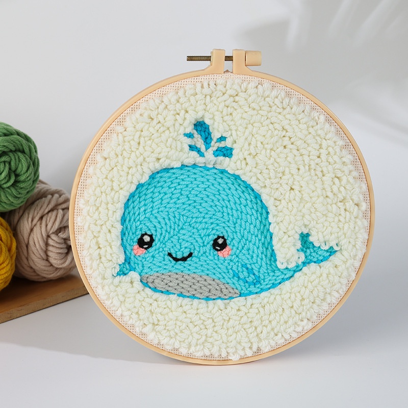 Handmade Embroidery Material Package Needle Children Beginners Stamp String Art Decoration - Image 19