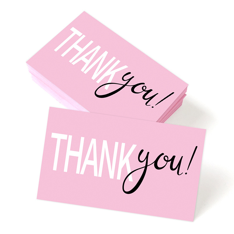 Thank-you Card Gift Present Holiday Greeting Card Wedding Business Party Invitation - Image 4