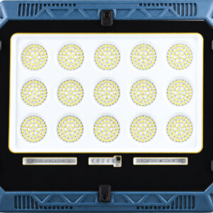 Solar Powered Rechargeable Battery Display 18650 W8115 5 LED Safety Light OEM Lighting Factory Outdoor