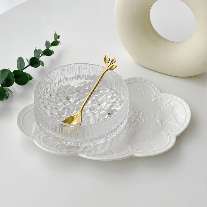 Exquisite Small Fruit Bowl Crystal Glass Sugar Water Bowl - Image 3