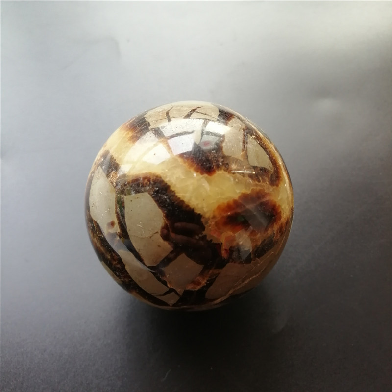 Natural Turtle Back Stone Spherical Ornament