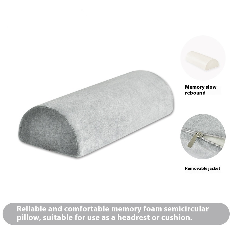 Office Rest Half Cylinder Foot Pillow High Rebound Leg Pad