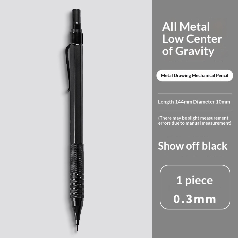 All-metal, Low-center-of-gravity Drafting And Technical Pencil - Image 4