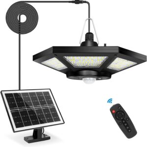 Solar-powered Pendant Light Garage Split-unit Garden And Courtyard Lamp
