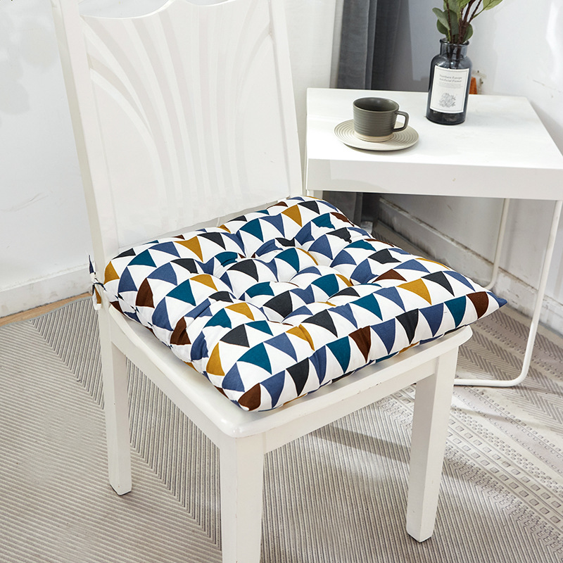 Simple Printed Square Cushion Cartoon Bay Window - Image 14