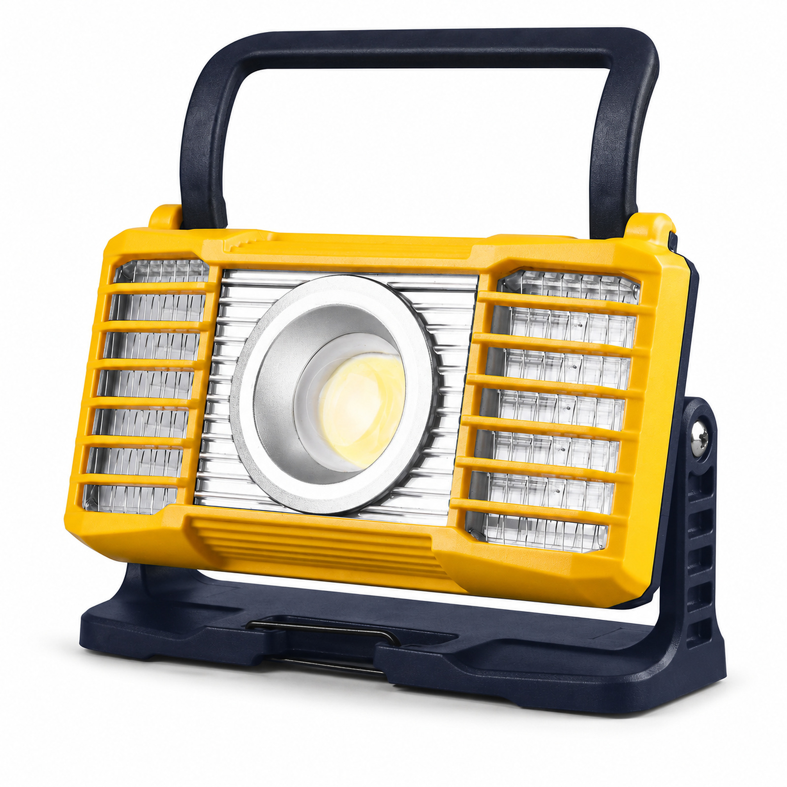 Rechargeable Battery Display Power Bank Function Type C LED Flood Searchlight W880 1 Yellow 1750LM