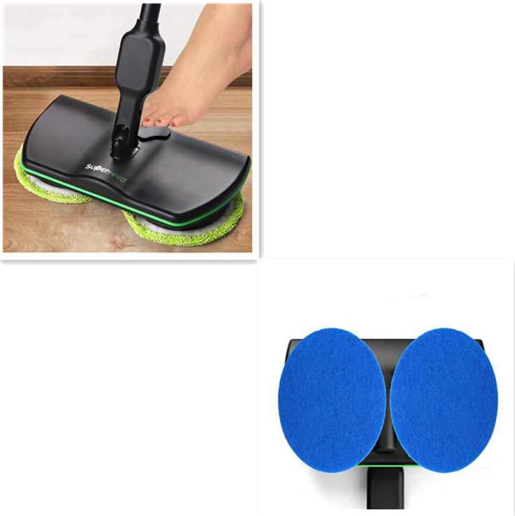 New TV Wireless Intelligent Electric Mop Portable Detachable 360 Degree Rotary Cleaning Cloth Mop - Image 8