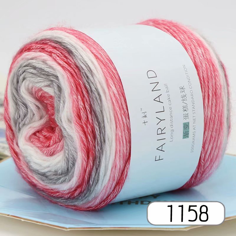 Gradient Cotton Thread Rainbow Hand Woven - Image 15