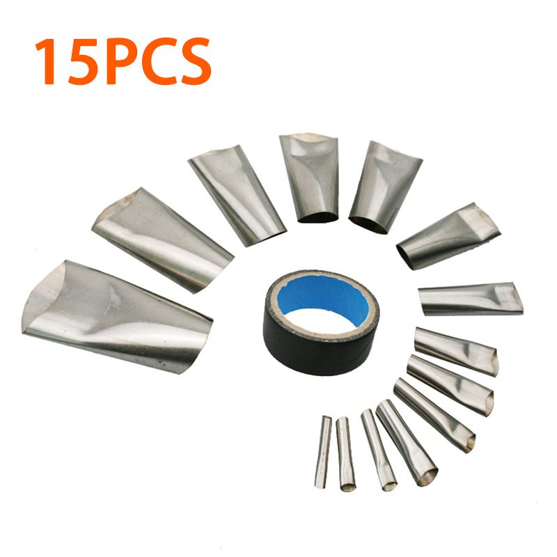 Glass glue nozzle stainless steel glue nozzle set