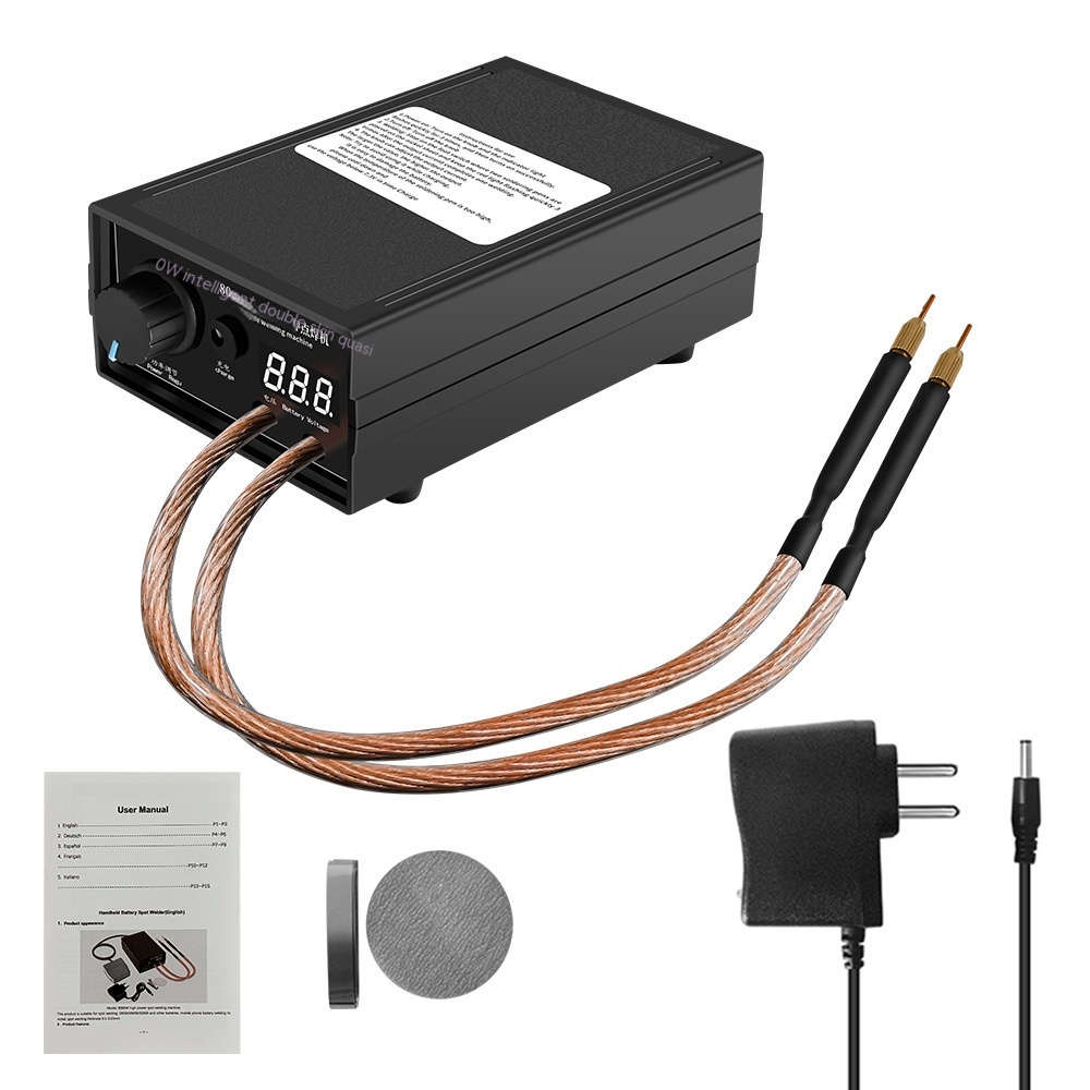 Portable Spot-welder Rechargeable Lithium Battery Spot-welder High Power Household Full Set Welding Machine - Image 3