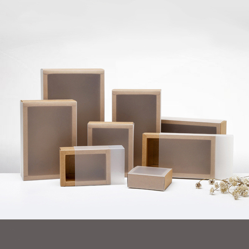 Transparent drawer kraft carton - Image 2
