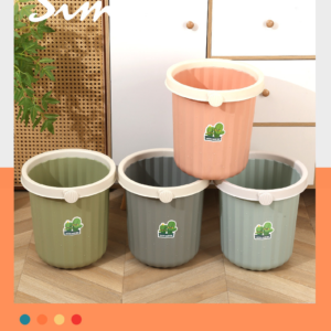 Pressure ring trash can-random color-PP-1 piece