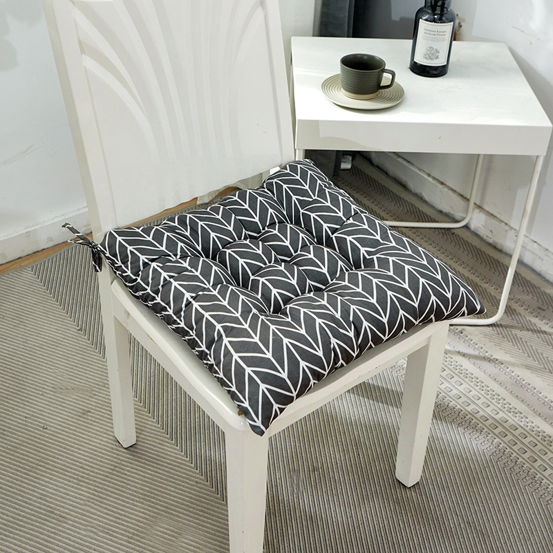 Simple Printed Square Cushion Cartoon Bay Window - Image 4