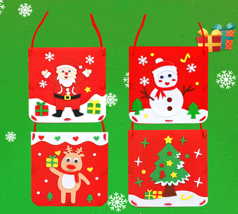Christmas Children's Handmade Gift Bag Material Package Creative - Image 6