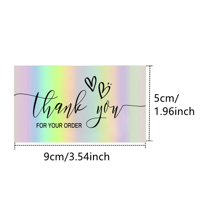 50 Sheetspack Laser Holographic Gift Card Greeting Card Gift - Image 14