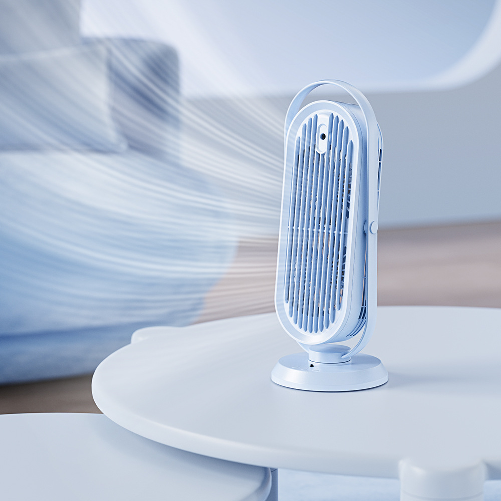 Shaking Head Spray Desktop Office Battery Remote Control Fan Household Large Wind Humidifier Fan - Image 2
