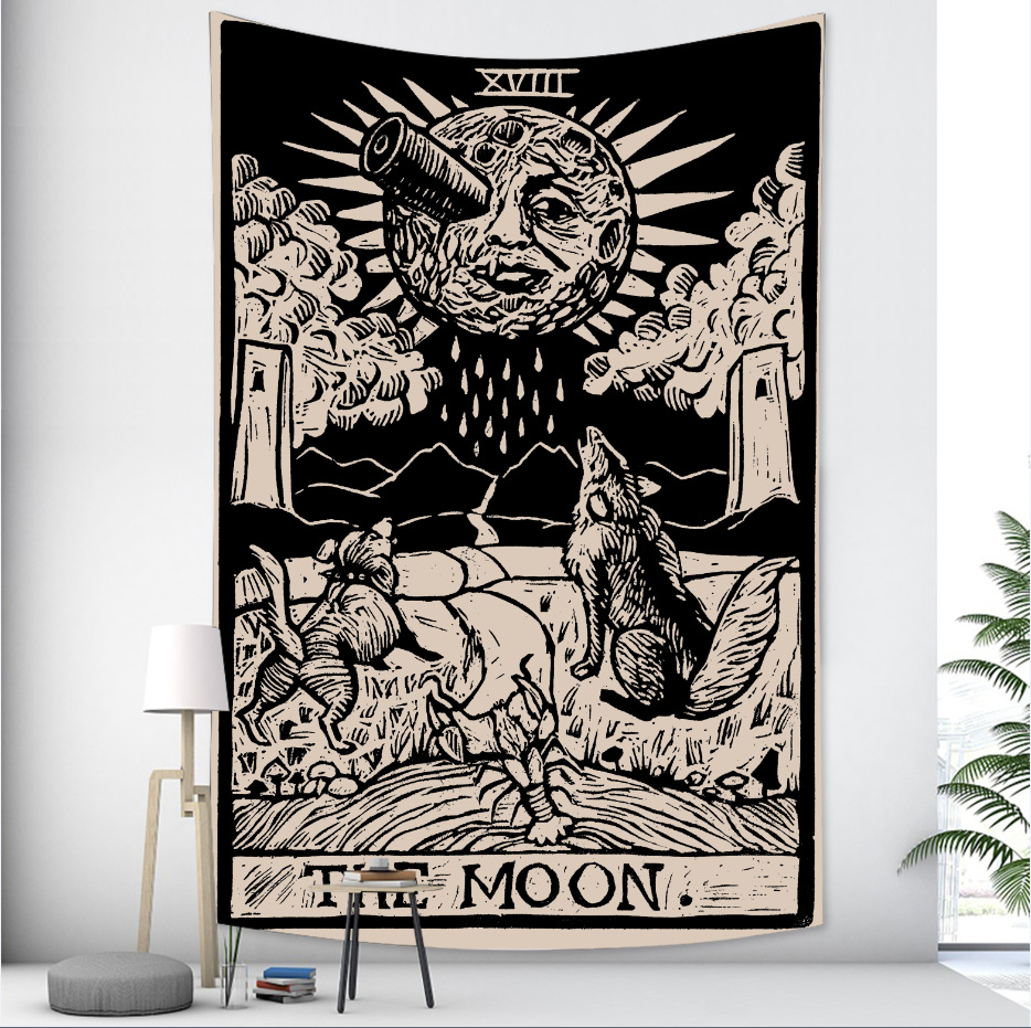 Tarot Brand New Product Indian Mandala Tapestry Witchcraft Tapestry Bohemian Style Decoration Home Decoration Hippie Mattress - Image 3
