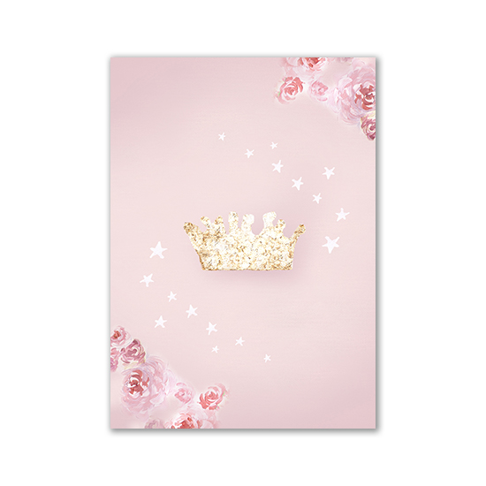 Rainbow Castle Crown Wall Painting Canvas Painting - Image 10