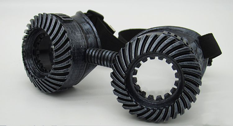 Steampunk gas mask face - Image 7