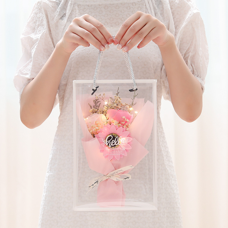 Soap Rose Bundle Gift Box - Image 2