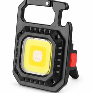 Rechargeable Magnetic Battery Display Type C LED Work Light Hanging Hook W5130 670LM COB Flashlight