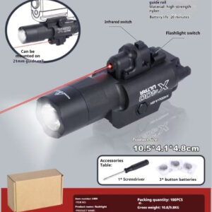 X400U Nylon Lower Hanging Infrared Laser Flashlight