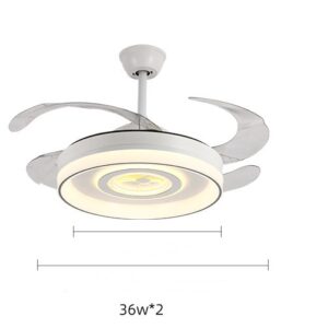 Nordic Ceiling Simple Household Invisible Fan Light
