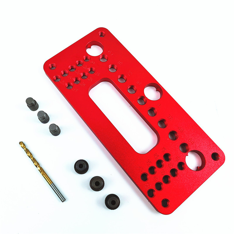 Woodworking door handle positioning hole punch - Image 2