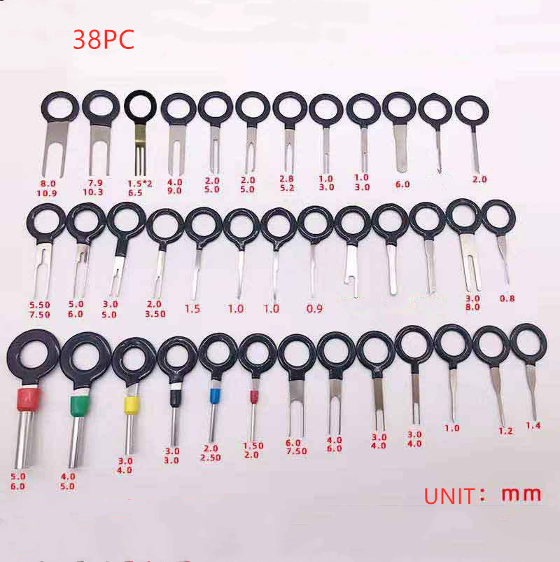 Needle retractor for general automotive wire removal