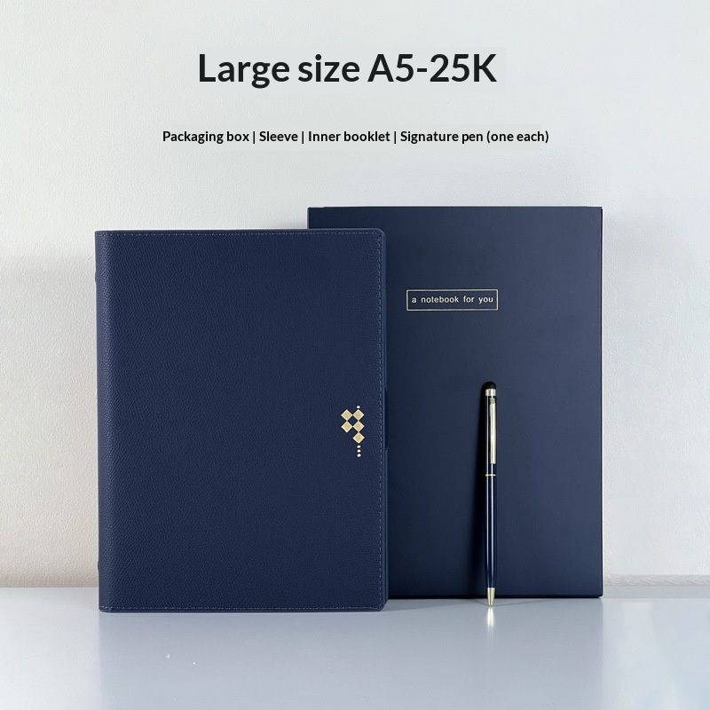 Gift Box With Pen And Loose-leaf Notebook Set - Image 3