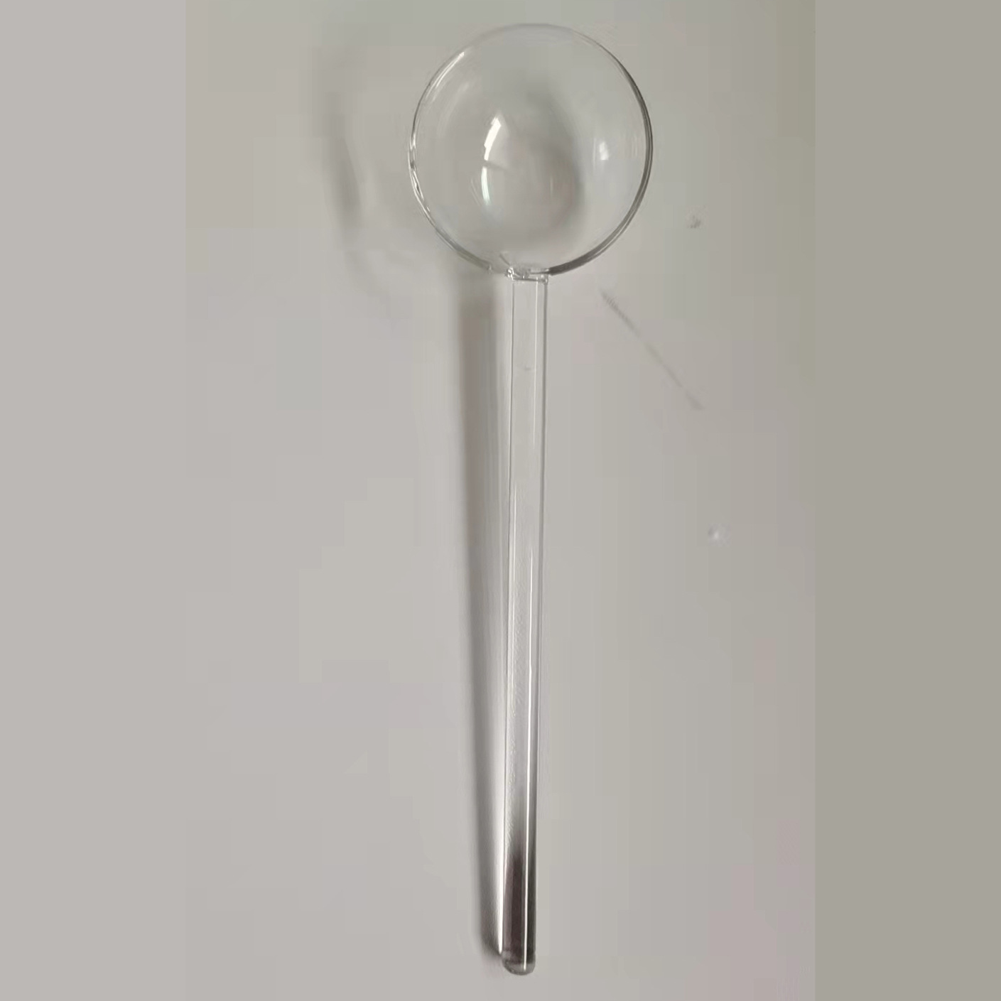 Creative Milk Dessert Spoon Colored Transparent High Temperature Glass - Image 5