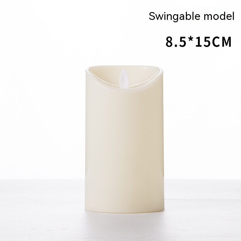 Plastic Simulation Swing Electronic Candle Wedding Home Decoration