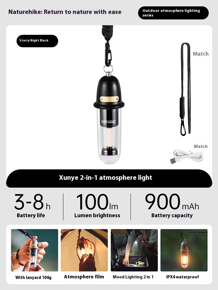 Outdoor Portable Camping Lantern Tent Light - Image 2