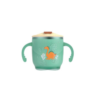 Simple Cartoon Forest Milk Cup