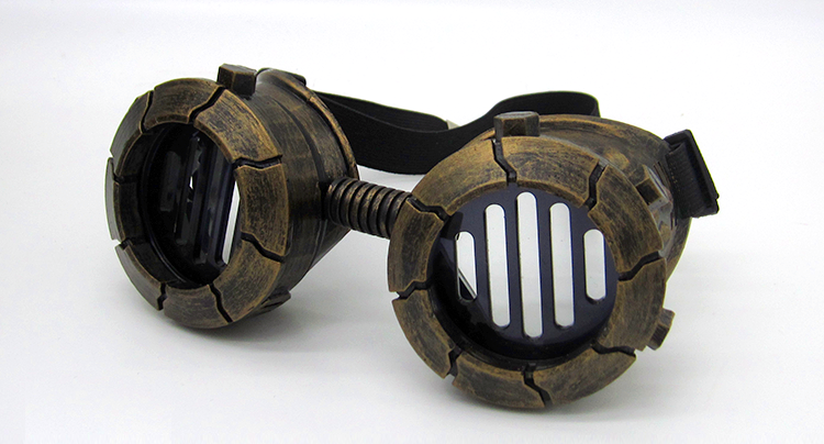 Steampunk gas mask face - Image 6