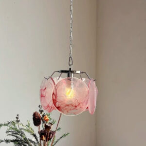Handmade Glass Bedroom Bedside SconceLight Fixture