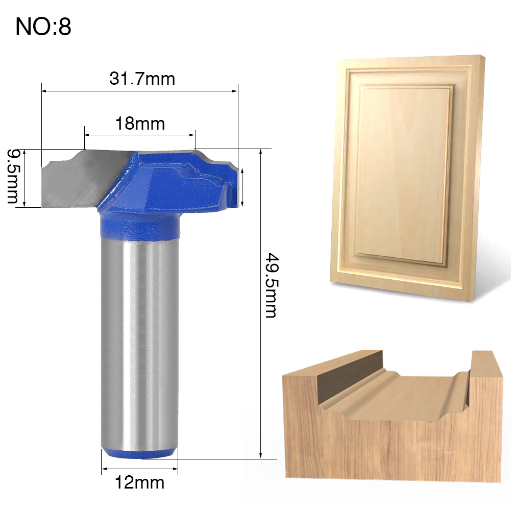 Milling cutter head for wooden door frame - Image 2