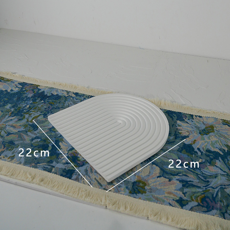 Plaster Tray Fine Jewelry Display Plate Necklace Bracelet Counter - Image 5